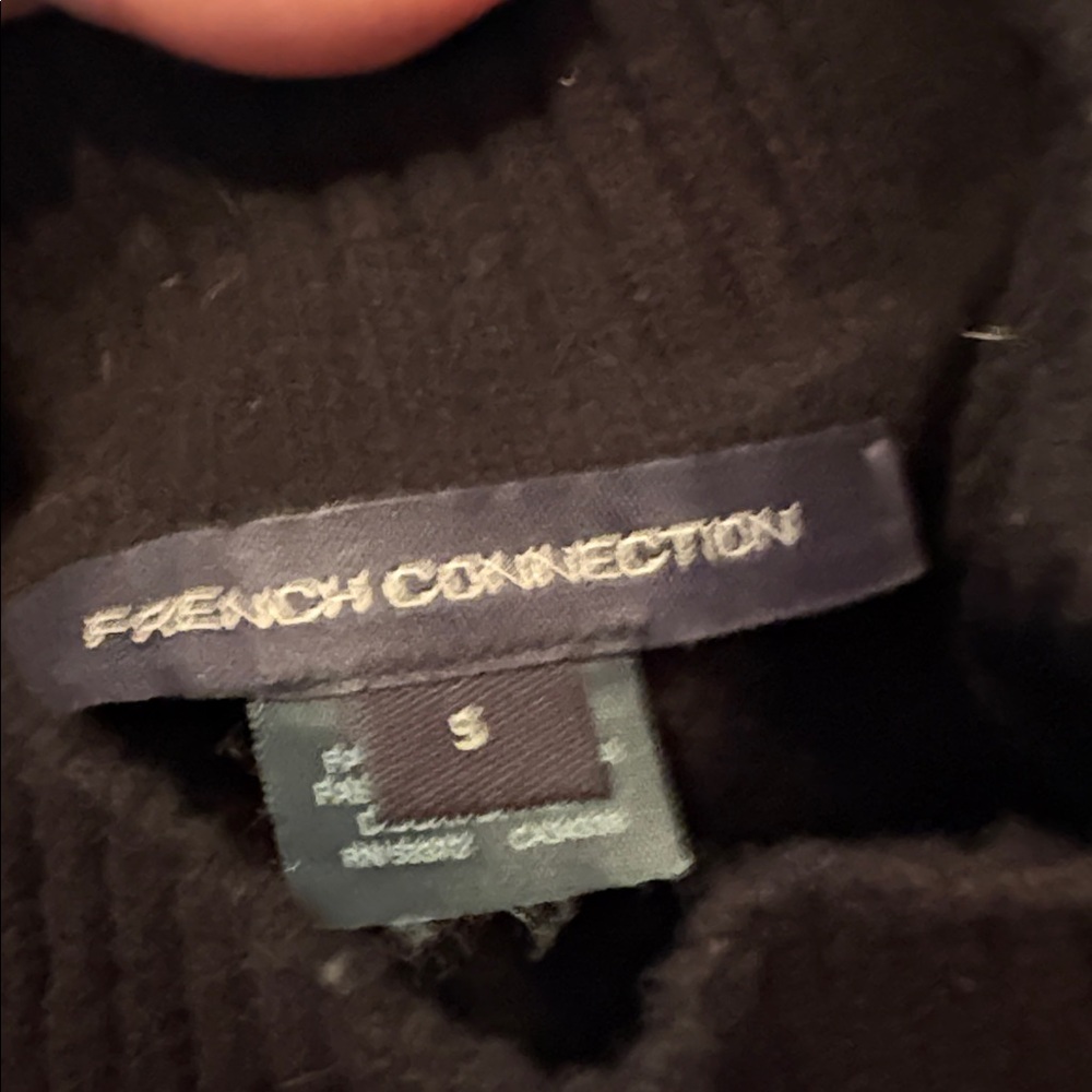 French Connection Tilda‎ Embroidery Mock Neck Sweater Size  Small - Picture 14 of 14